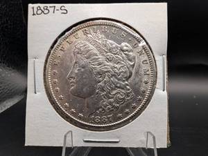 1887-s Morgan Silver Dollar
