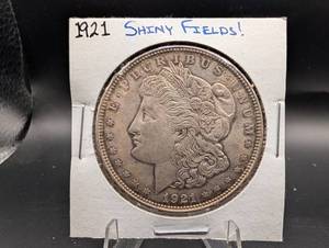 1921 Morgan Silver Dollar