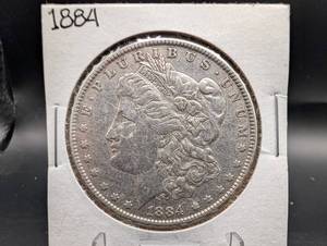 1884 Morgan Silver Dollar