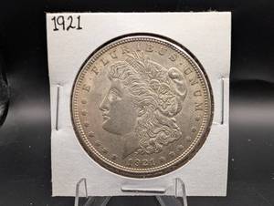 1921 Morgan Silver Dollar