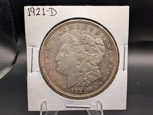 1921-d Morgan Silver Dollar
