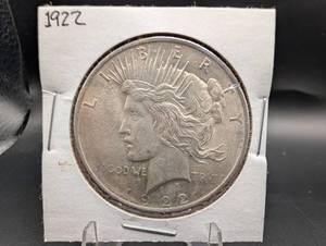 1922 Peace Silver Dollar