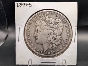 1898-s Morgan Silver Dollar