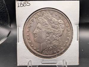 1885 Morgan Silver Dollar