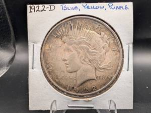 1922-d Peace Silver Dollar Coin