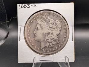 1883-s Morgan Silver Dollar