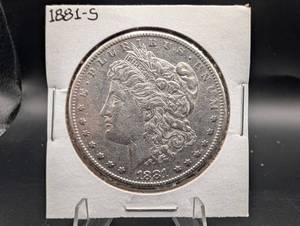 1881-s Morgan Silver Dollar