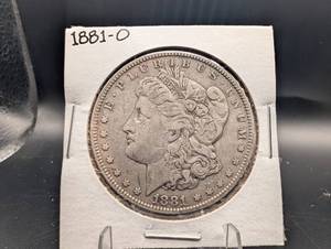 1881-o Morgan Silver Dollar