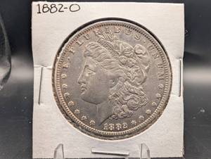 1882-o Morgan Silver Dollar