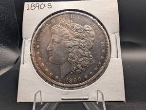 1890-s Morgan Silver Dollar