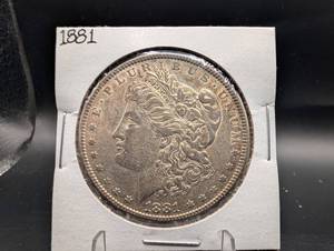 1881 Morgan Silver Dollar