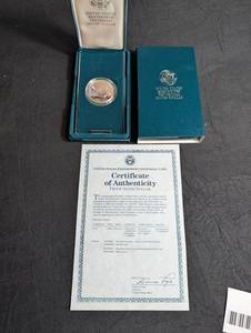 United States Eisenhower Centennial Proof Silver Dollar Set With Coa