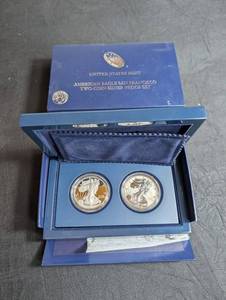 2012 United States Mint American Eagle San Francisco Two-Coin Silver Proof Set