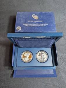 2012 United States Mint American Eagle San Francisco Silver Proof Set (Lot of 2)