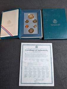 1990 United States Mint Prestige Set Eisenhower Centennial Coin With Coa