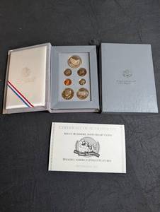 1991 United States Mint Prestige Set Mount Rushmore Anniversary Coins