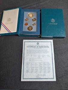 1990 U.s. Mint Prestige Set Eisenhower Centennial Coin Proof Set