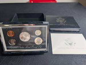 1997 U.s. Mint Premier Silver Proof Set