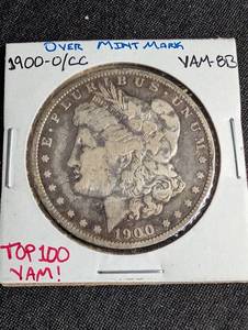 1900-occ Morgan Silver Dollar Vam-3b Top 100