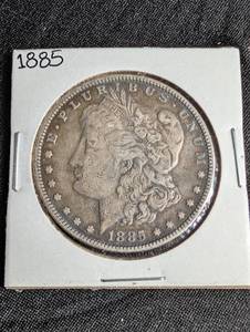1885 Morgan Silver Dollar