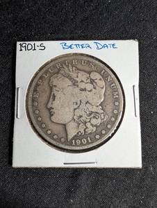 1901-s Morgan Silver Dollar Better Date