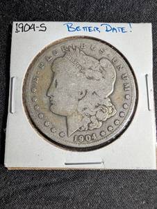 1904-s Morgan Silver Dollar