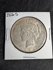 1926-s Peace Silver Dollar