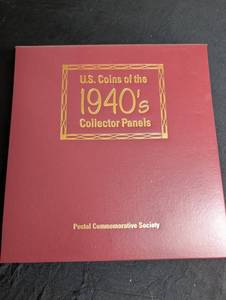 U.s. Coins of the 1940s Collector Panels Album