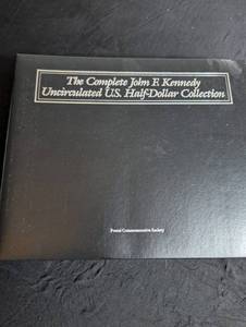 Complete John F. Kennedy Uncirculated U.s. Half-Dollar Collection Album