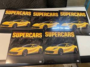 C4 - Supercars 2026 16-month Calendars (Lot of 5)