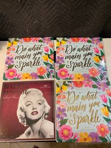C4 - BrownTrout Marilyn Monroe & Bonnie Marcus Calendar Lot of 4