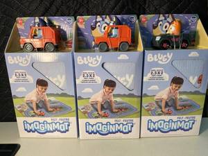 IA 2 - Bluey ImaginMat Felt Floor Playmat (Lot of 3)