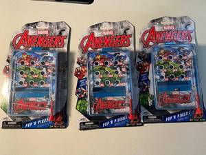NY 1 - Marvel Avengers Pop N Pinball Travel Size (Lot of 3)