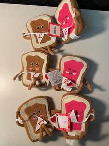 NH 2 - Pb&j Decor Plush Pair Set (Lot of 4)