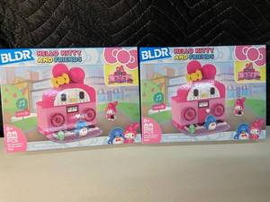 NH 3 - Bldr Hello Kitty and Friends My Melodys Music Shop (Lot of 2)