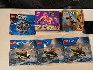 G3 - Lego Star Wars, Friends & City Sets (Lot of 6)