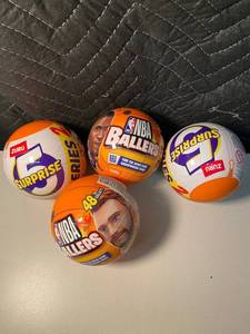 IN 3 - Zuru 5 Surprise & Nba Ballers Blind Ball Assortment (Lot of 4)
