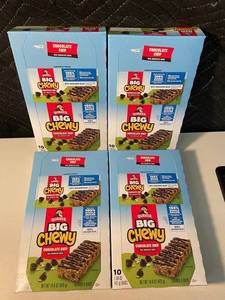 Quaker Big Chewy Chocolate Chip Granola Bars 10ct (Lot of 4)