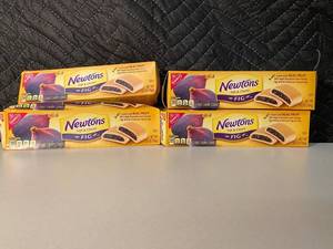 Newtons Fig Soft & Chewy Fruit Chewy Cookies (Lot of 4)