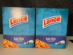 Lance Salted Peanuts Snack Packs (Lot of 2)