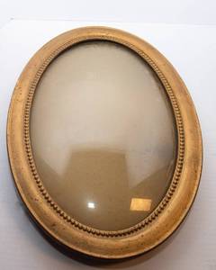 Antique Picture Frame with Convex (Bubble) Glass  14.5 x 21.5