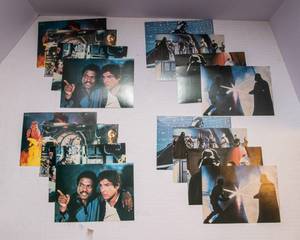 1980 Star Wars The Empire Strikes Back Collectors Kit 5x7 Card Sets  4 Complete Sets