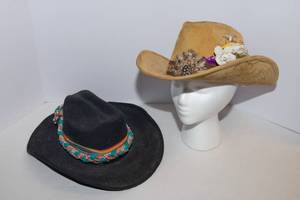Assorted Hat Lot  2 Pieces