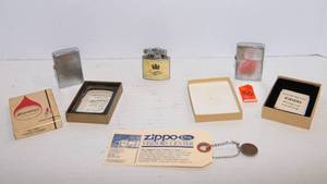 Zippo Lighters & Assorted Lighter  3 Piece Lot