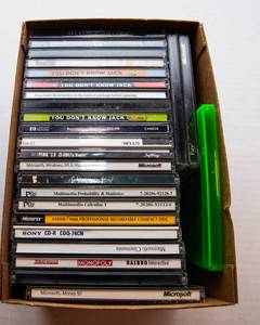 Vintage Computer Software & Game Disc Lot
