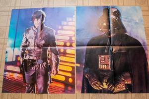 1980 Star Wars The Empire Strikes Back Posters  Luke Skywalker & Darth Vader