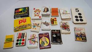 Vintage Card Game Lot  Assorted Titles (1960s1980s)