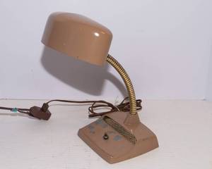 Tan Gooseneck Lamp