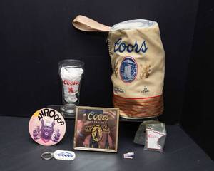 Coors Beer Collectibles Lot  Assorted Items