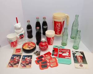 Coca-Cola Collectibles Lot  Assorted Vintage Items